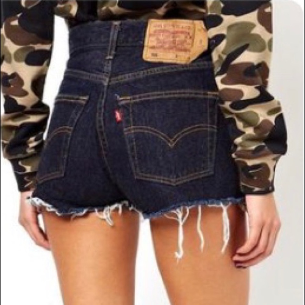 Vintage High Waisted Levi’s Shorts